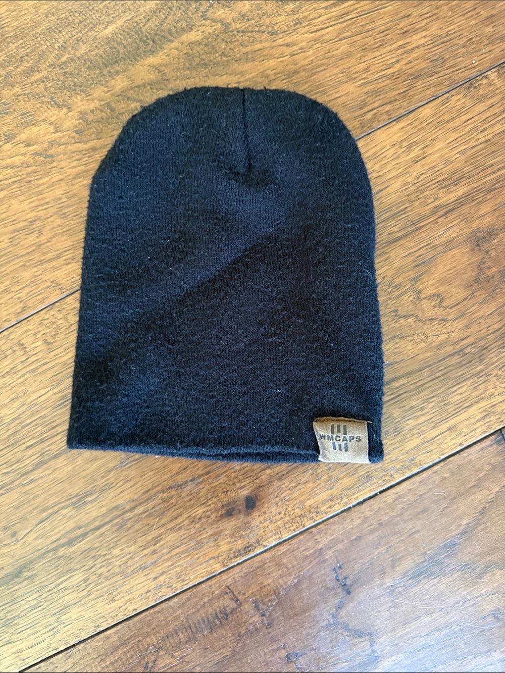 Toddler black beanie hat